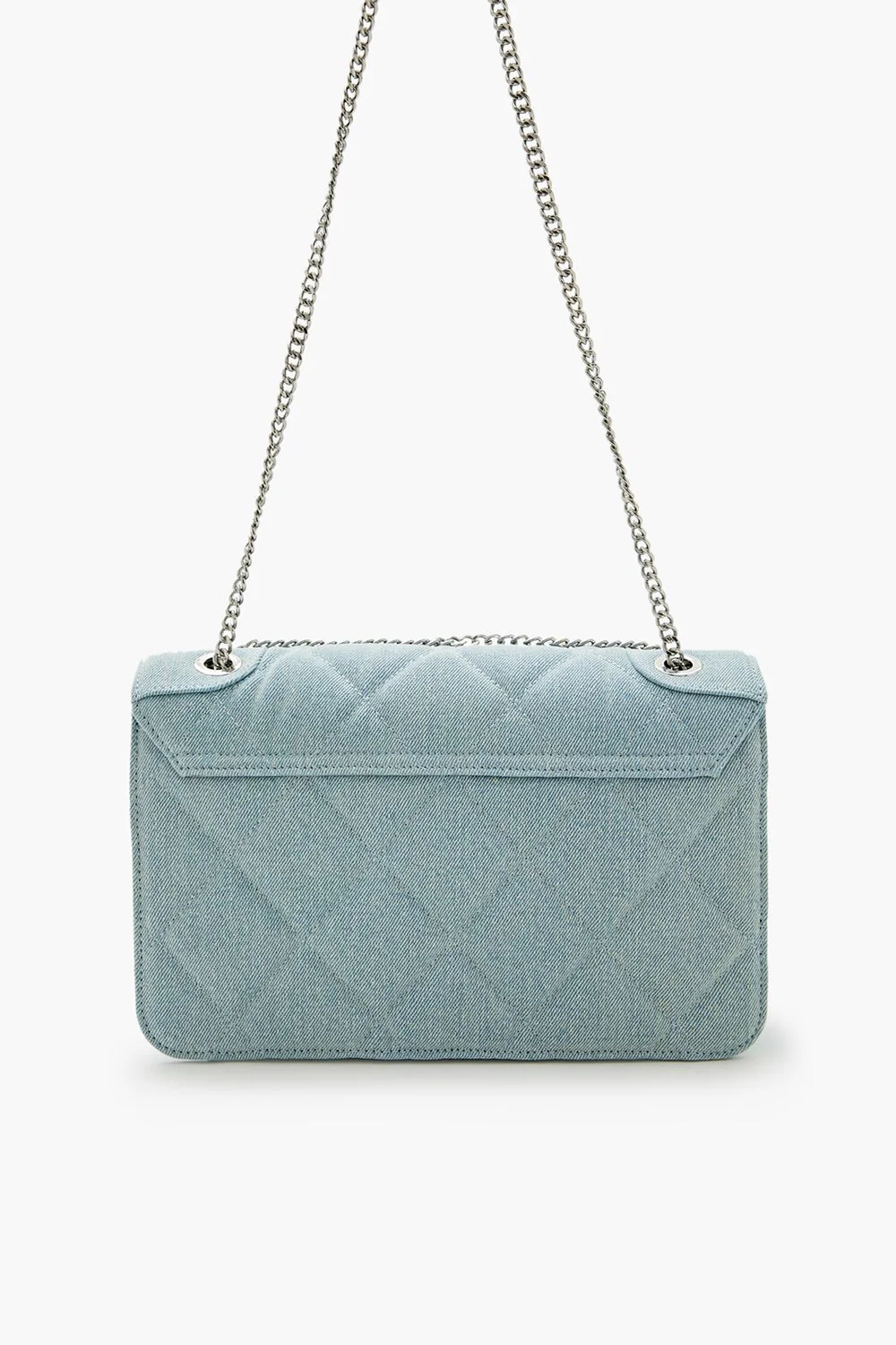 Quilted Chain-Strap Shoulder Bag - Image 4
