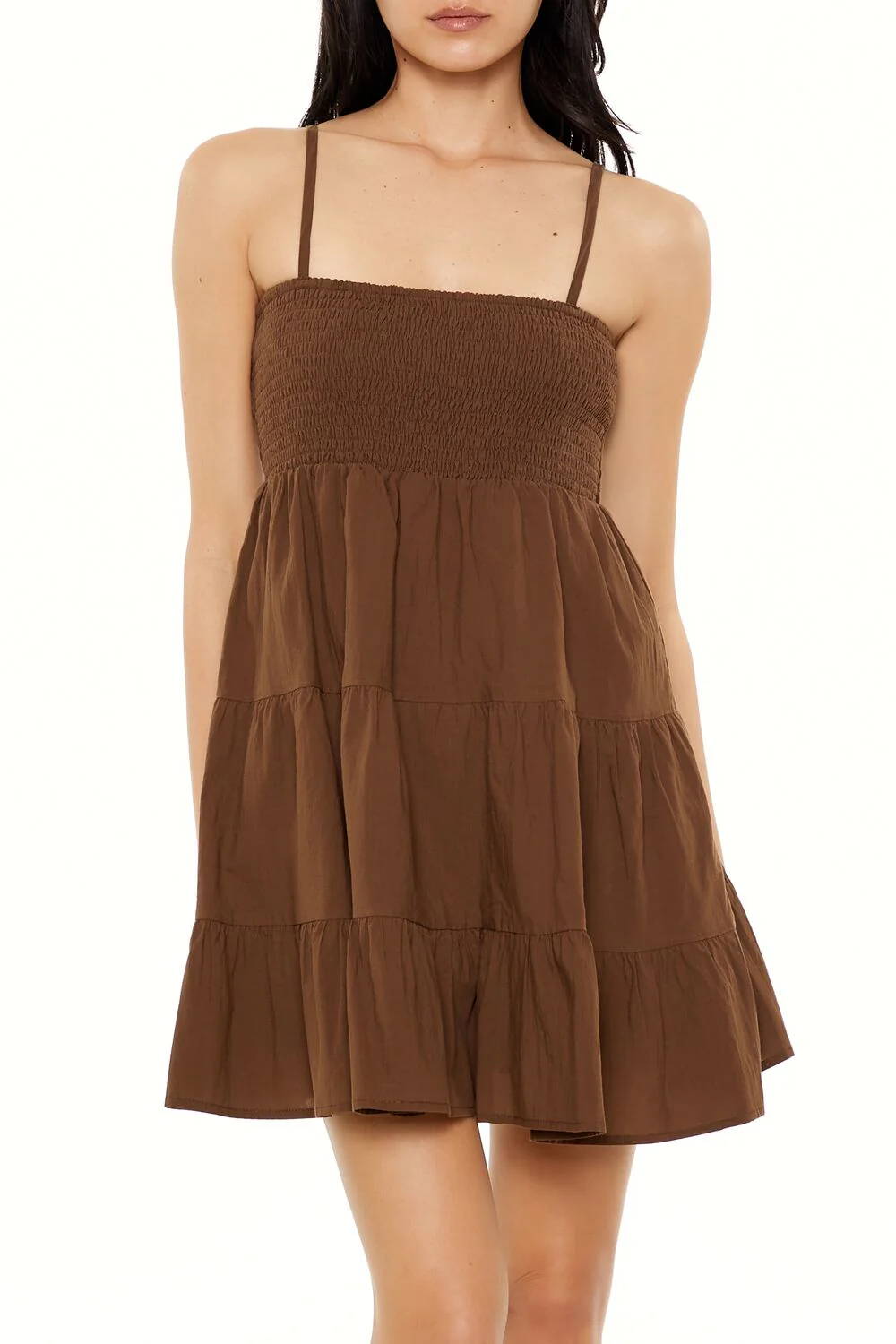 Tiered Mini Babydoll Dress - Image 2