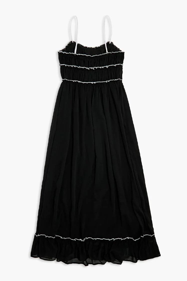 Two-Tone Maxi Dress - Image 2