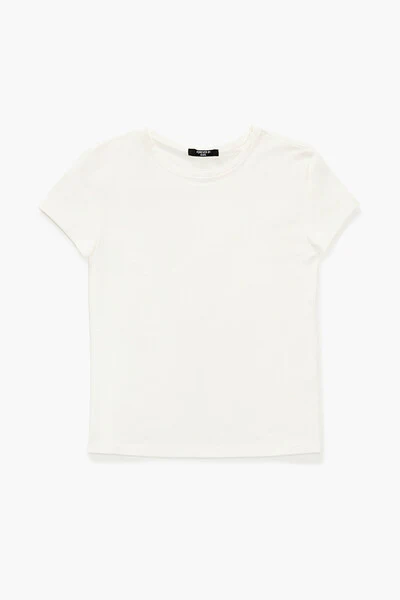 Girls Cotton-Blend Tee (Kids) - Image 3