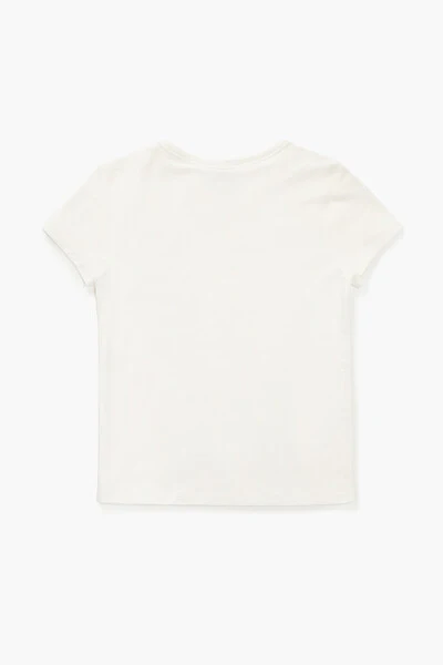 Girls Cotton-Blend Tee (Kids) - Image 4