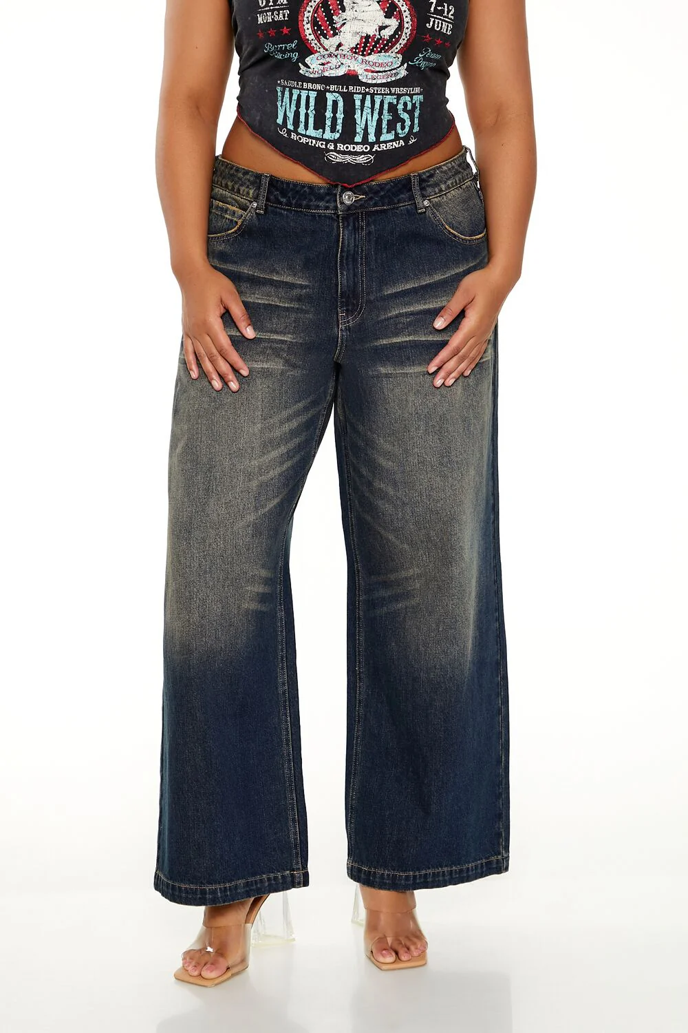 Plus Size Angel Mid-Rise Jeans - Image 2