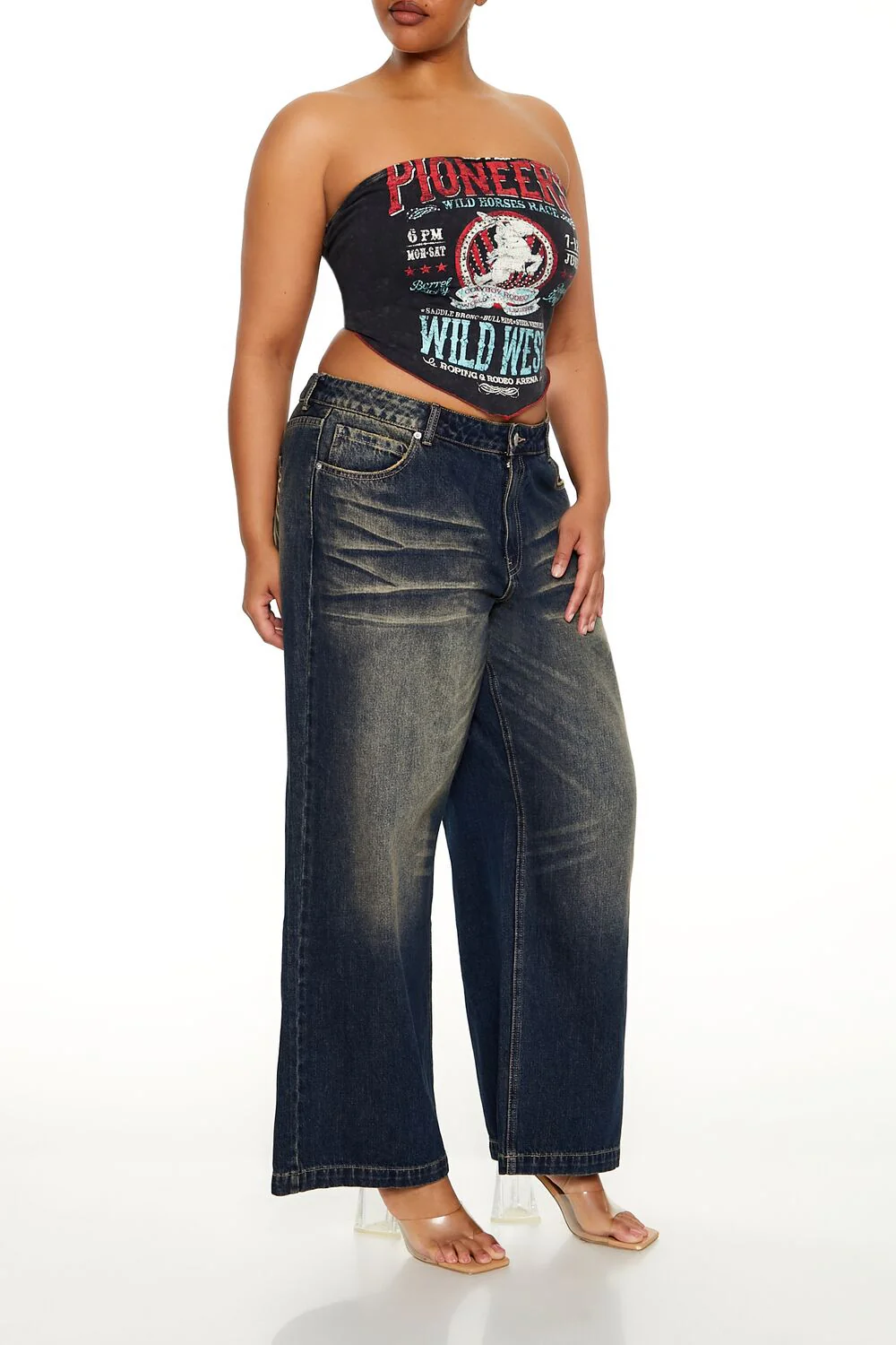 Plus Size Angel Mid-Rise Jeans - Image 3