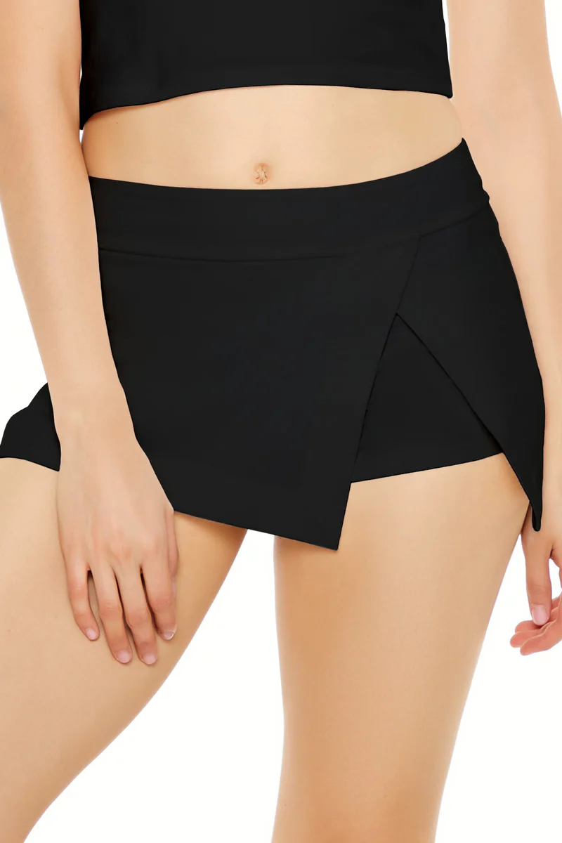 Tulip-Hem Flare Skort - Image 2