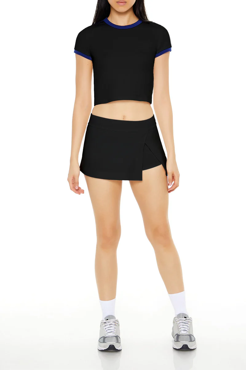 Tulip-Hem Flare Skort - Image 3