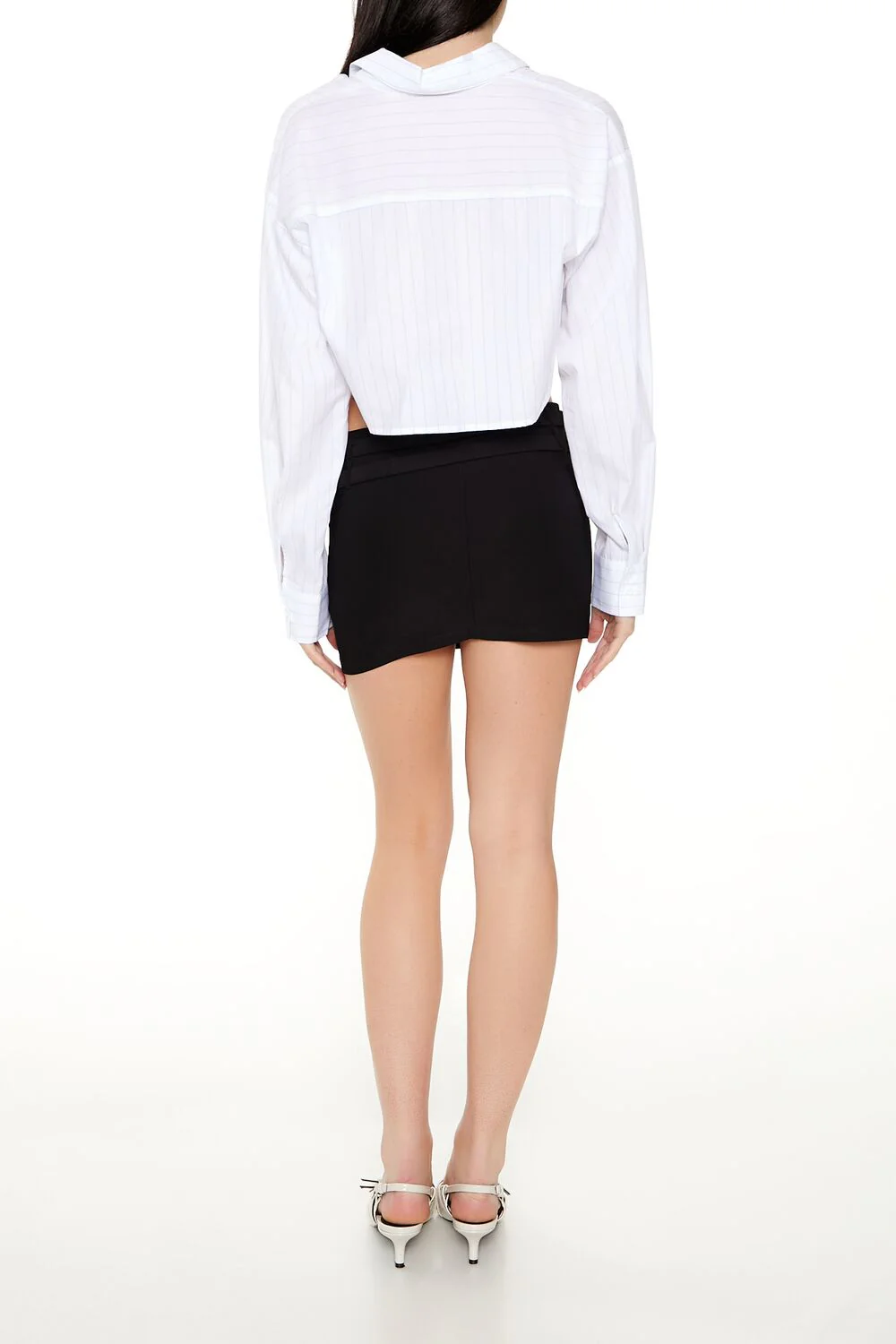 Double Belt Mini Skirt - Image 4
