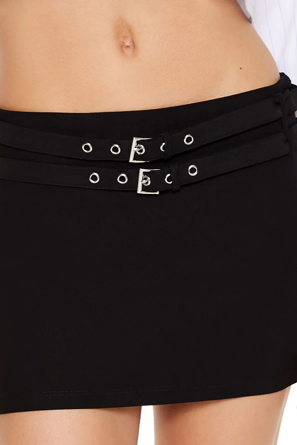 Double Belt Mini Skirt - Image 5