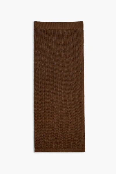 Sweater-Knit Midi Skirt - Image 3