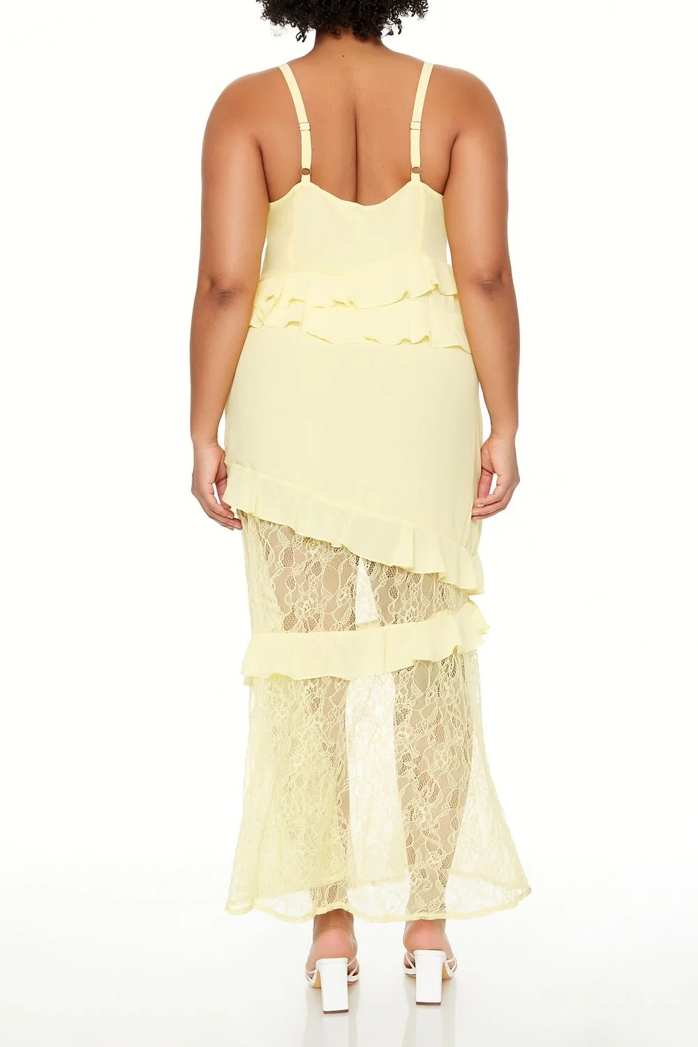 Plus Size Ruffle Maxi Dress - Image 6