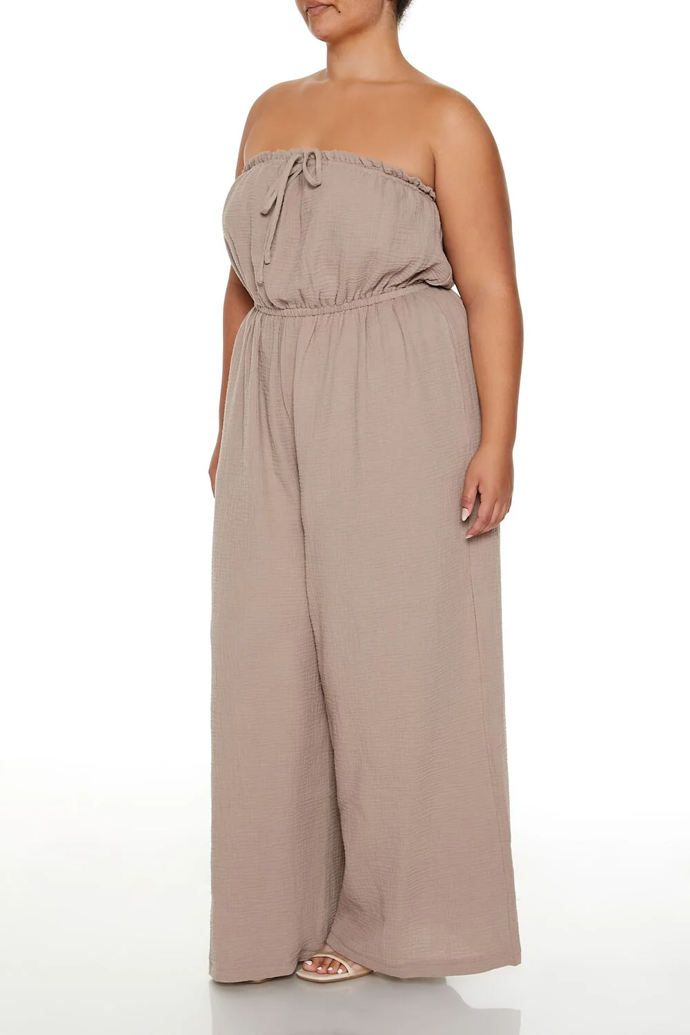 Plus Size Wide-Leg Jumpsuit - Image 2