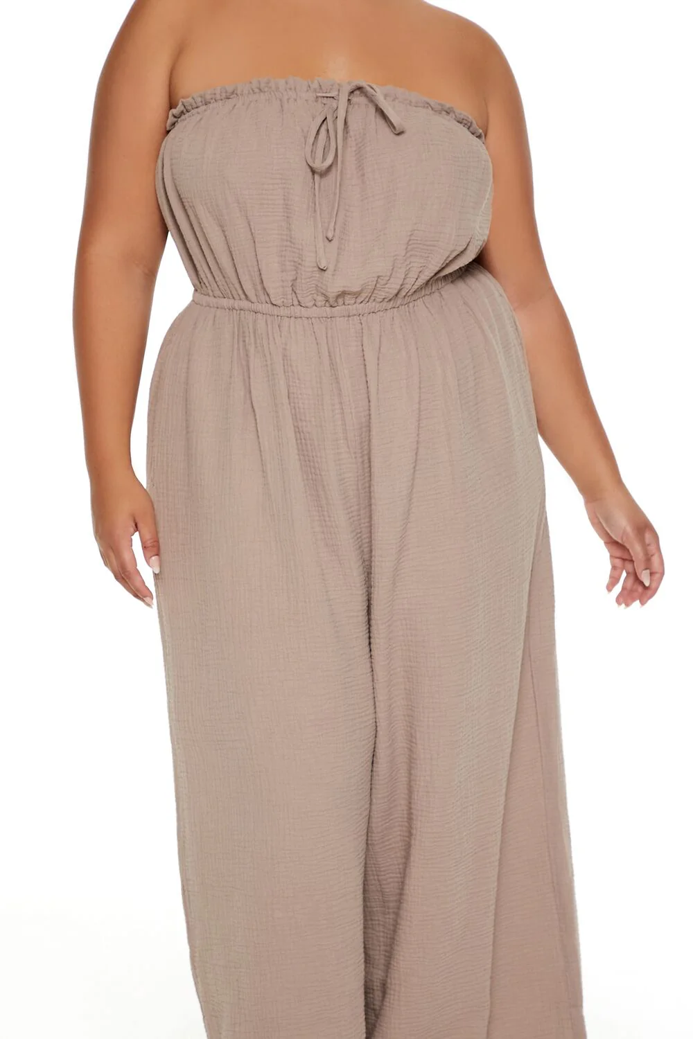 Plus Size Wide-Leg Jumpsuit - Image 4