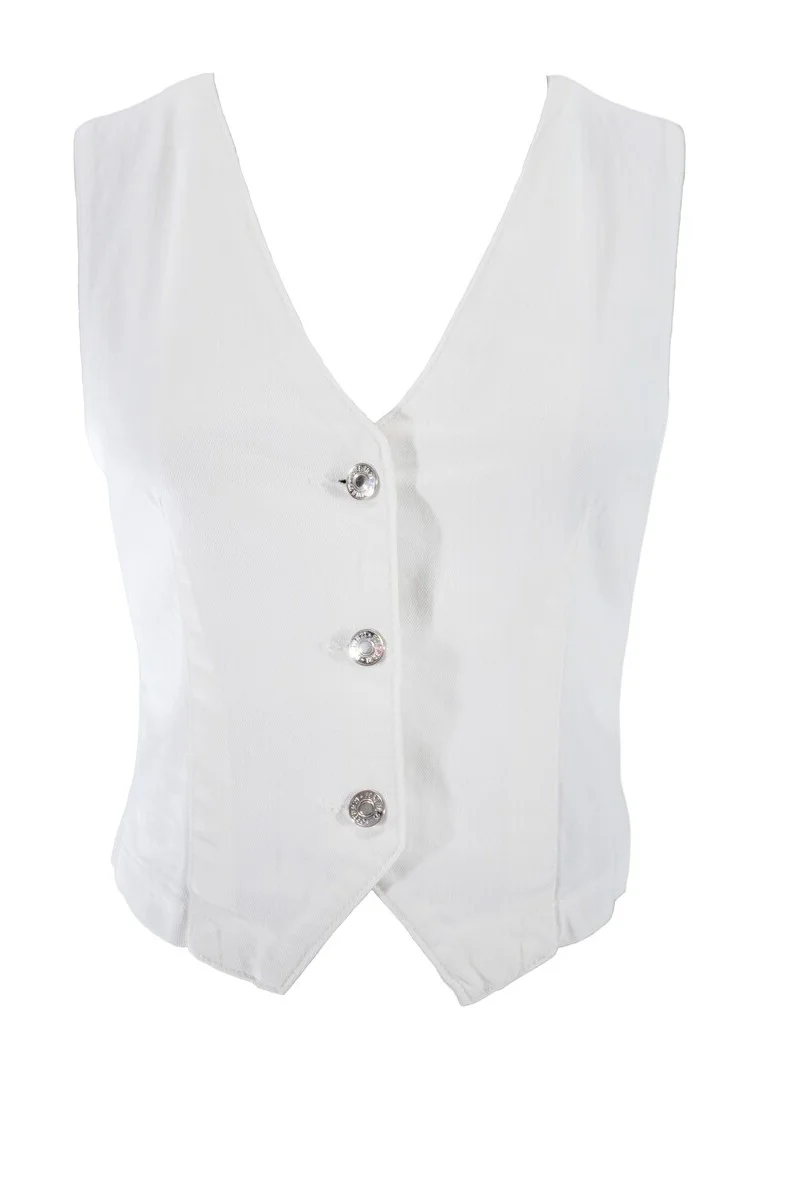 Stretch Denim Vest - Image 4