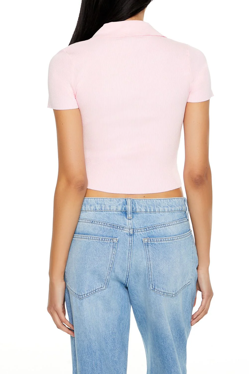 Sweater-Knit Crop Top - Image 5