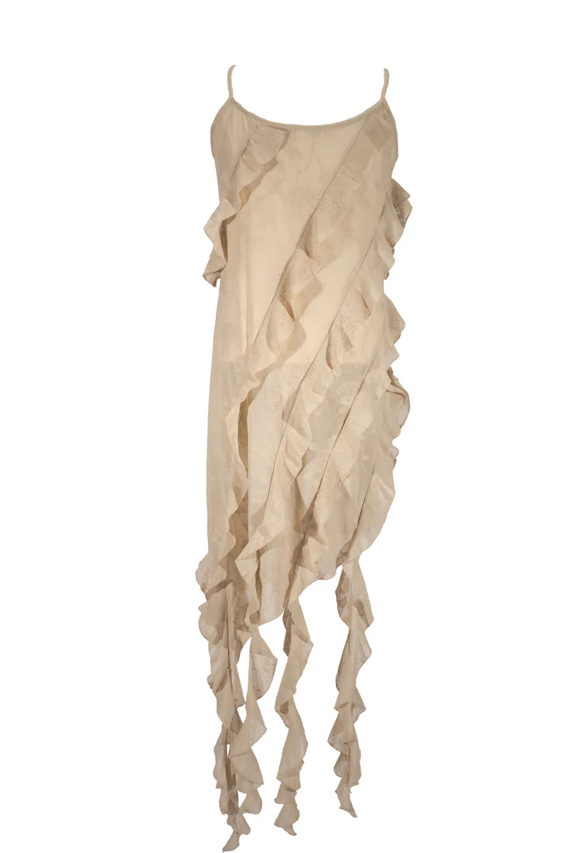 Plus Size Cascading Ruffle Dress - Image 6