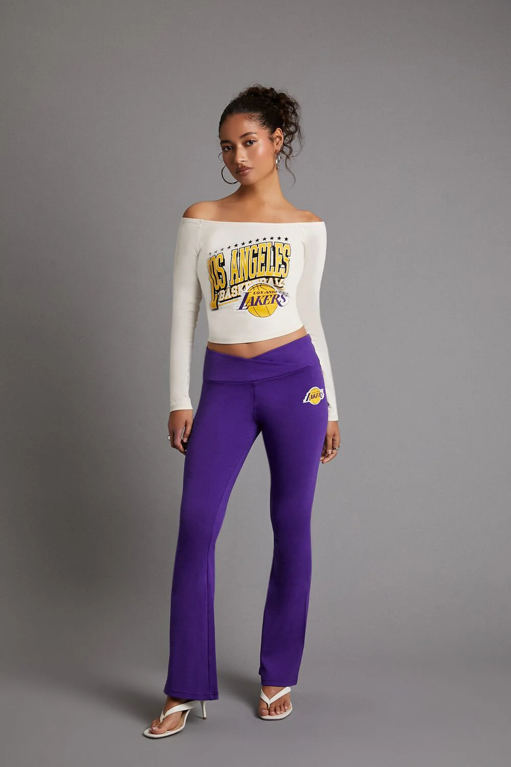 Los Angeles Lakers Off-the-Shoulder Top - Image 2