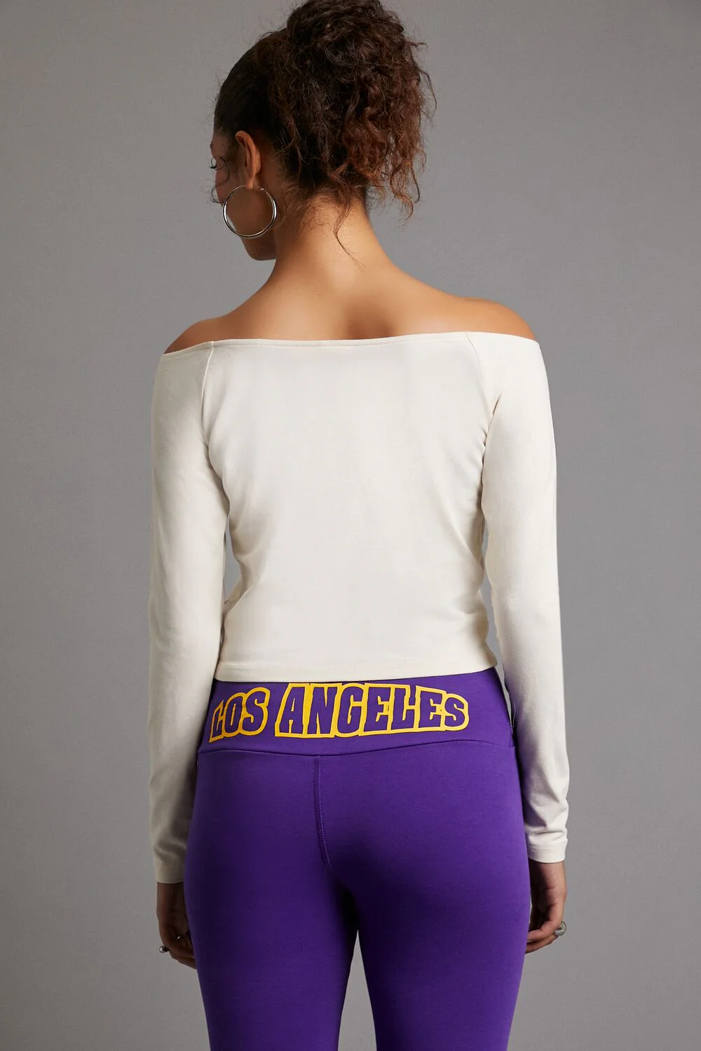 Los Angeles Lakers Off-the-Shoulder Top - Image 5