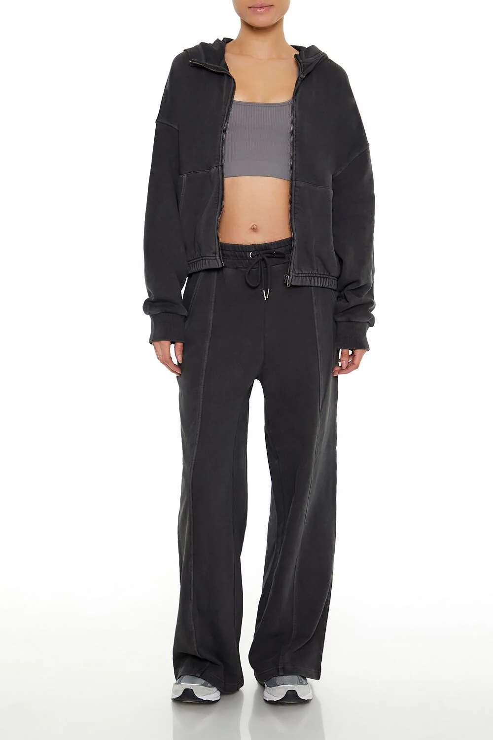 Active French Terry Zip-Up Hoodie - Image 2