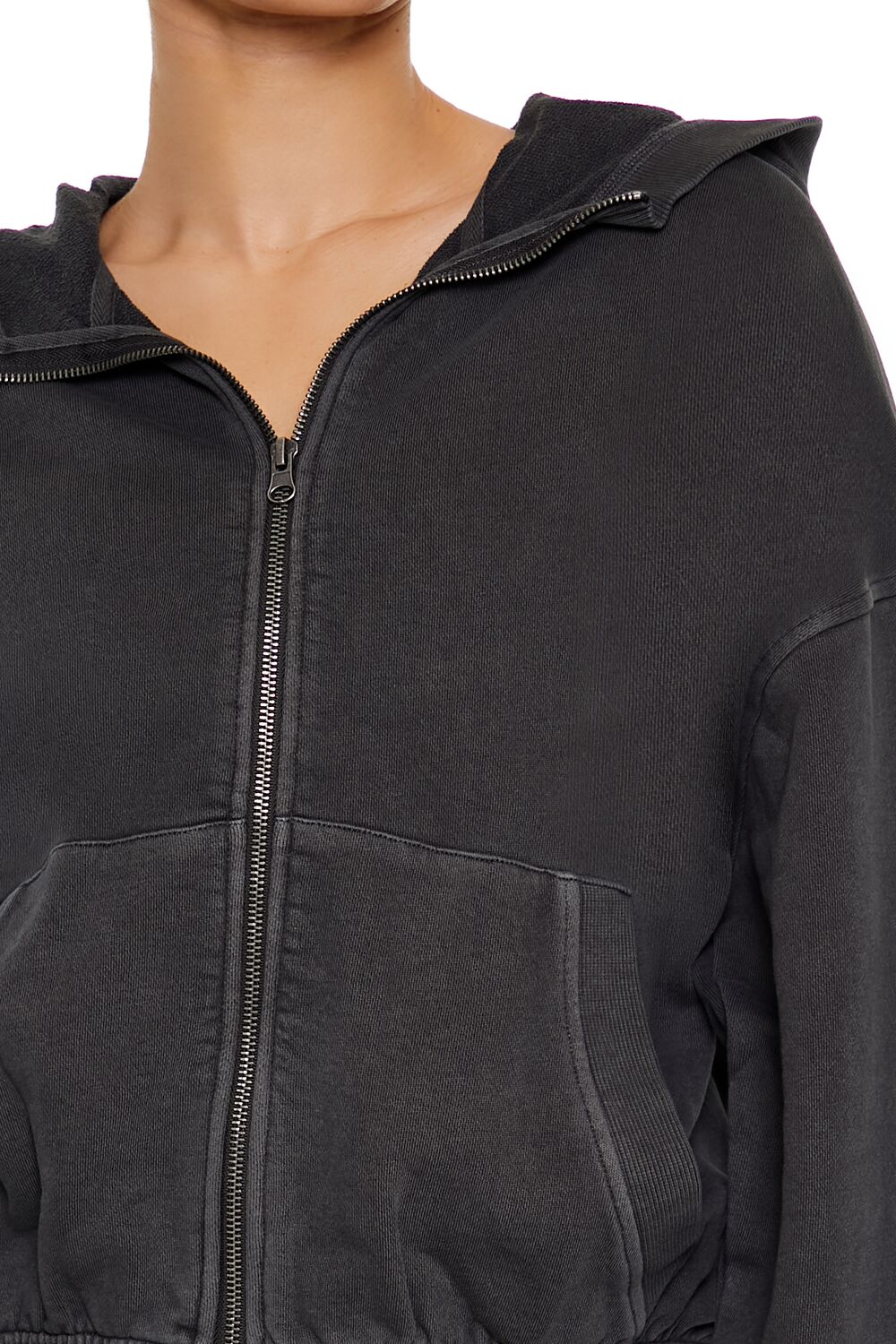 Active French Terry Zip-Up Hoodie - Image 3