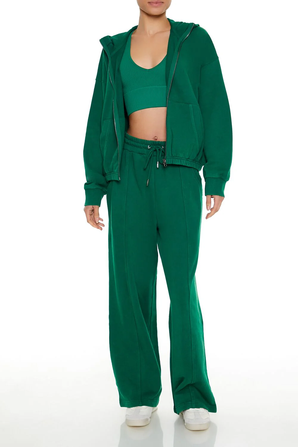 Active French Terry Zip-Up Hoodie - Image 7