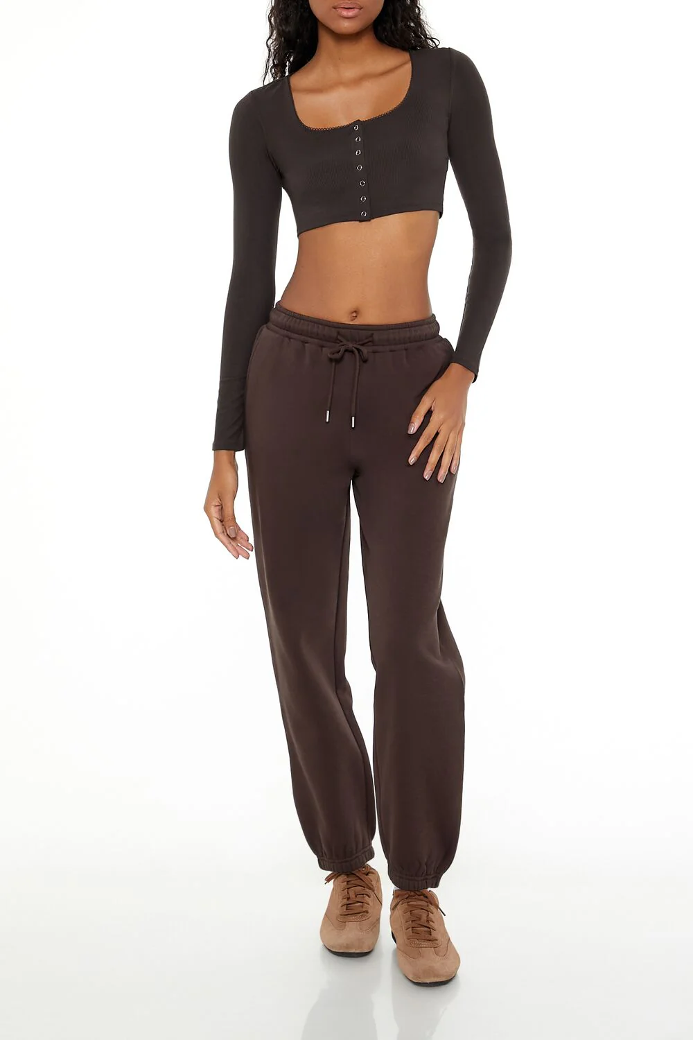 Picot-Trim Crop Top - Image 7