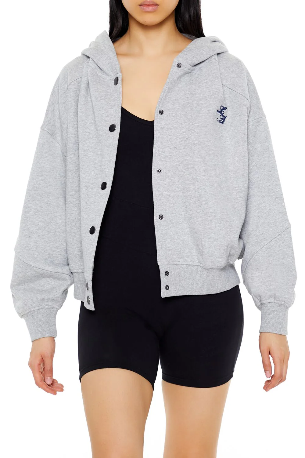 Fleece LA Embroidered Hoodie - Image 6