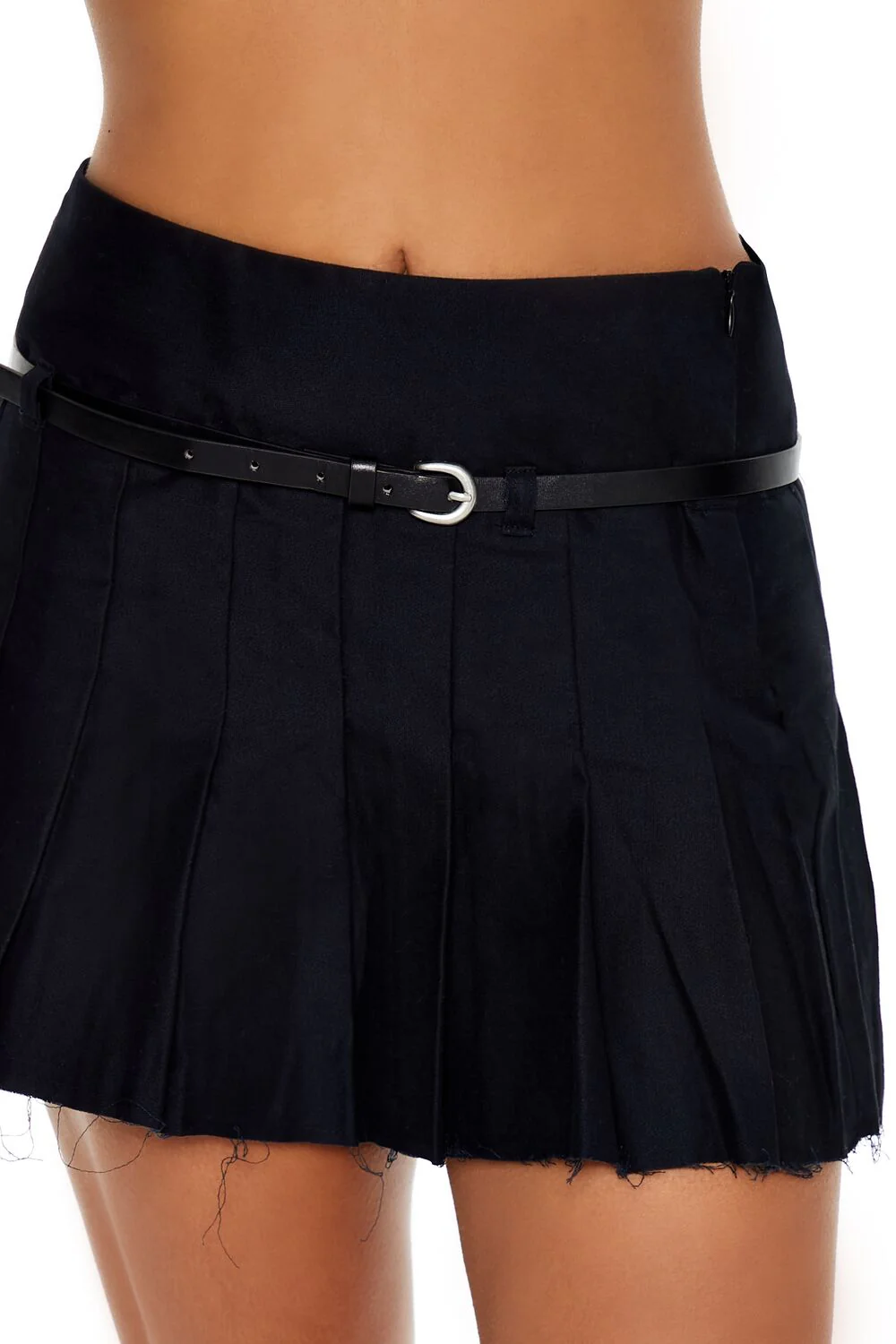 Pleated A-Line Mini Skirt - Image 5