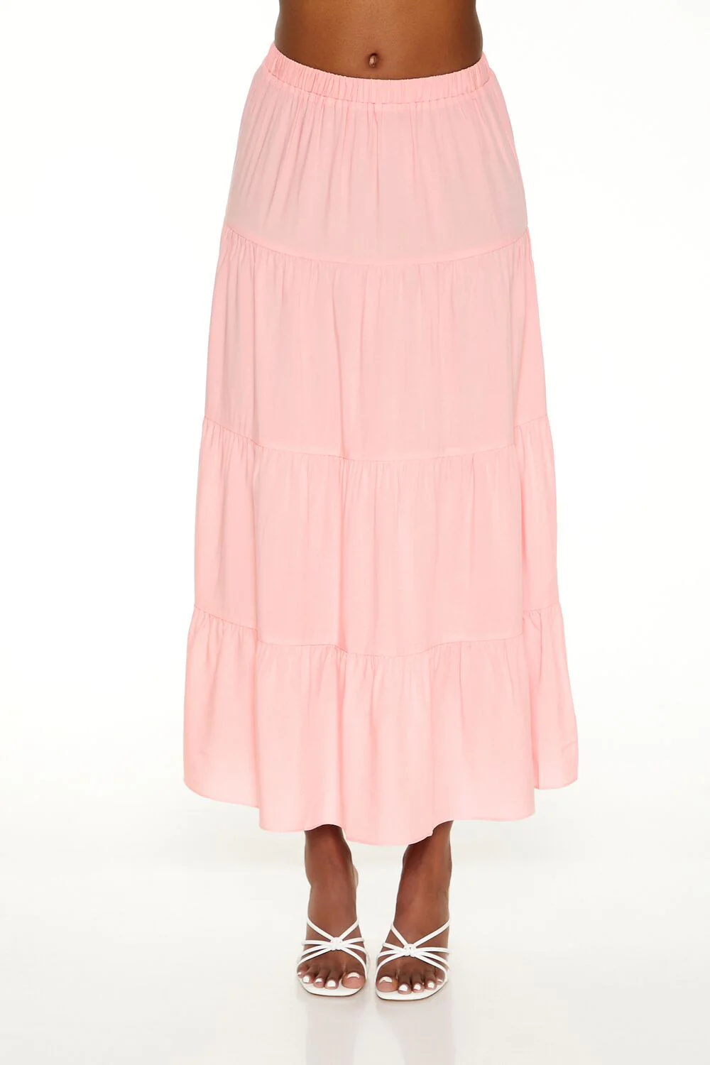 Tiered A-Line Maxi Skirt - Image 2
