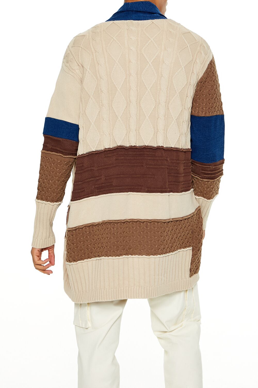 Colorblock Cardigan Sweater - Image 5