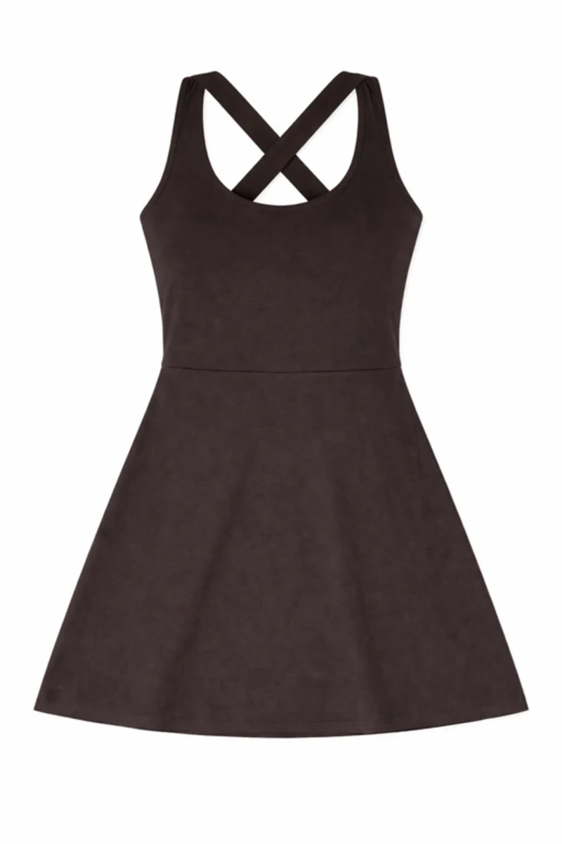Plus Size Crisscross Halter Romper Dress - Image 3