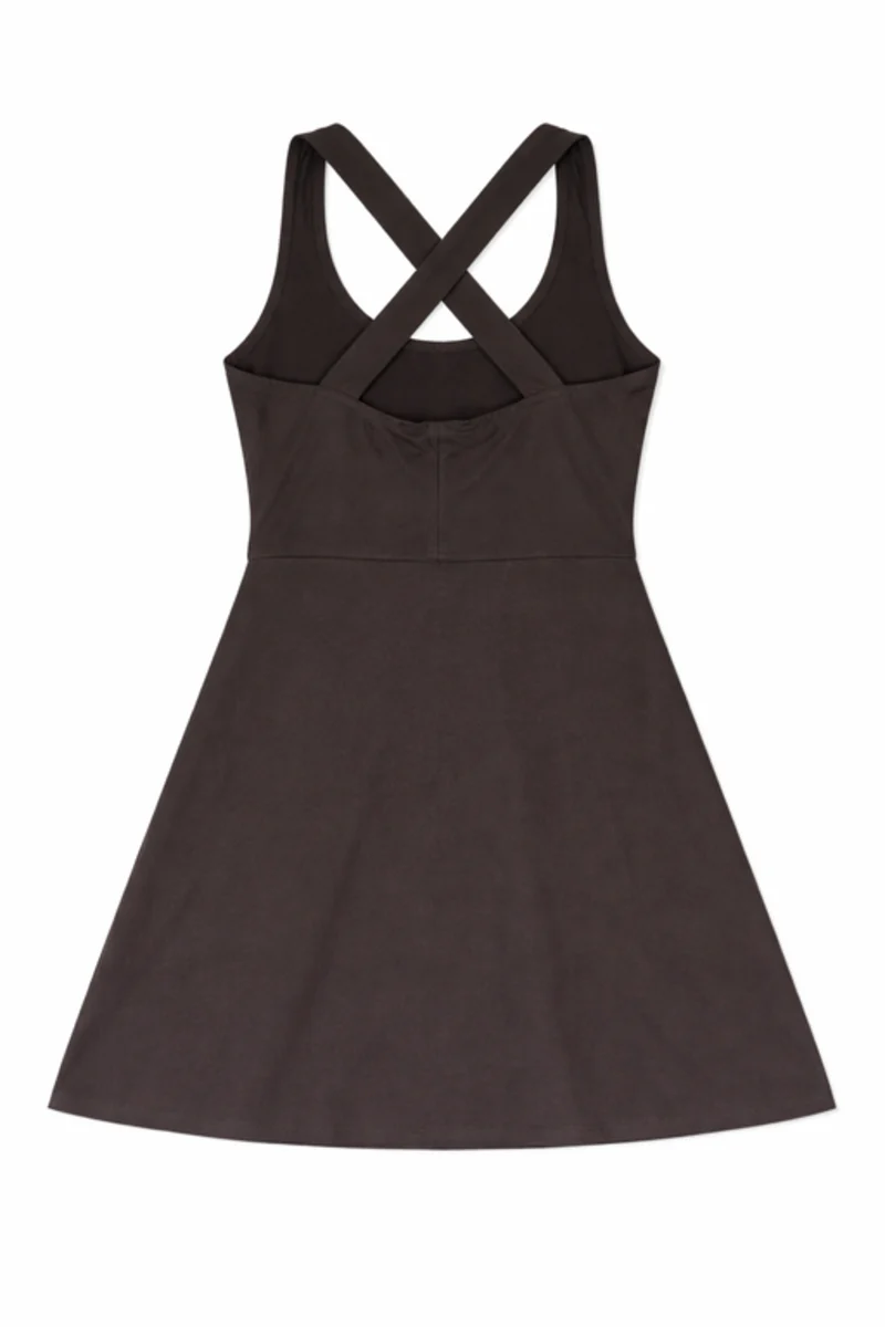 Plus Size Crisscross Halter Romper Dress - Image 4
