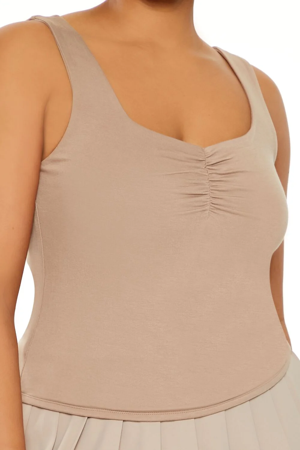Plus Size Square-Neck Tank Top - Image 3