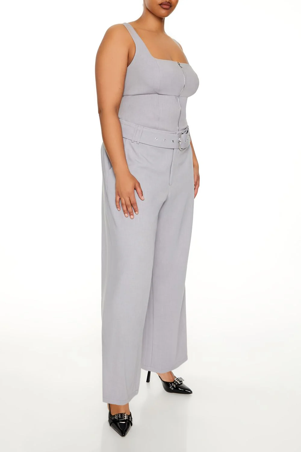 Plus Size High-Rise Wide-Leg Pants - Image 3