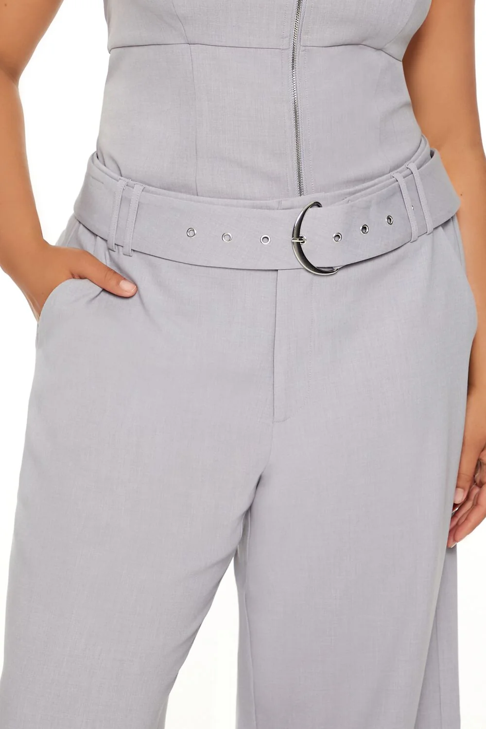 Plus Size High-Rise Wide-Leg Pants - Image 5