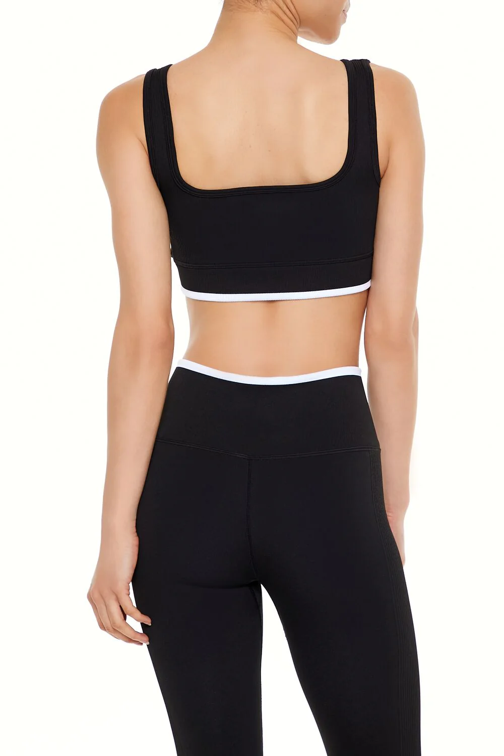 Seamless Two-Tone Sports Bra - Image 5