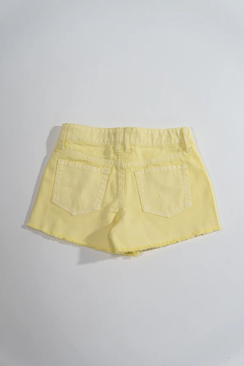Kids Distressed Denim Shorts - Image 3