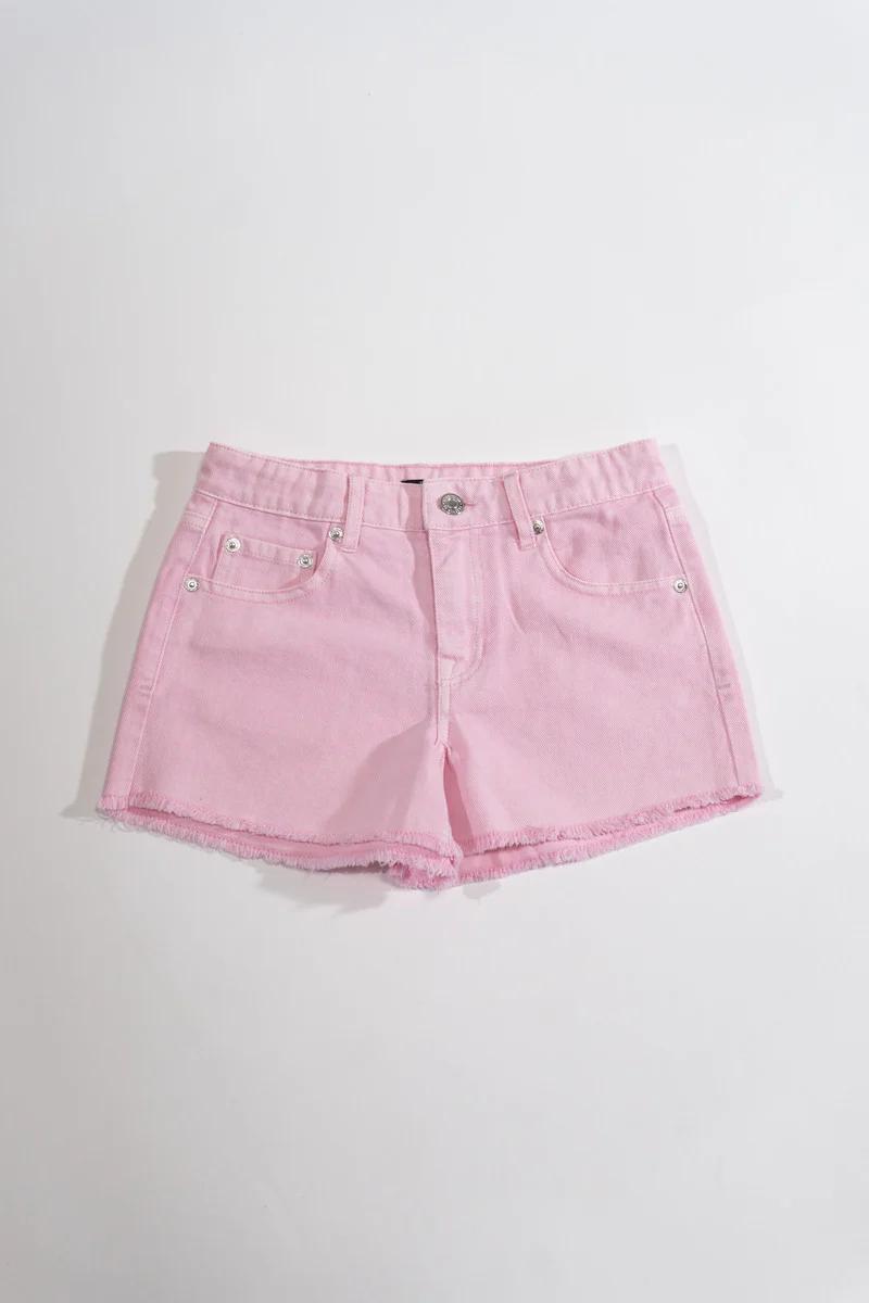 Kids Distressed Denim Shorts - Image 5