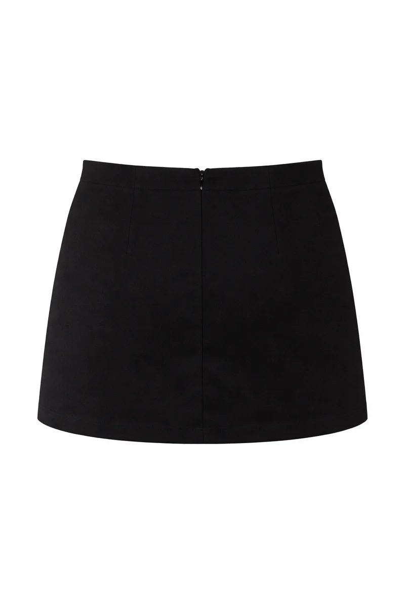 Plus Size A-Line Mini Skirt - Image 4