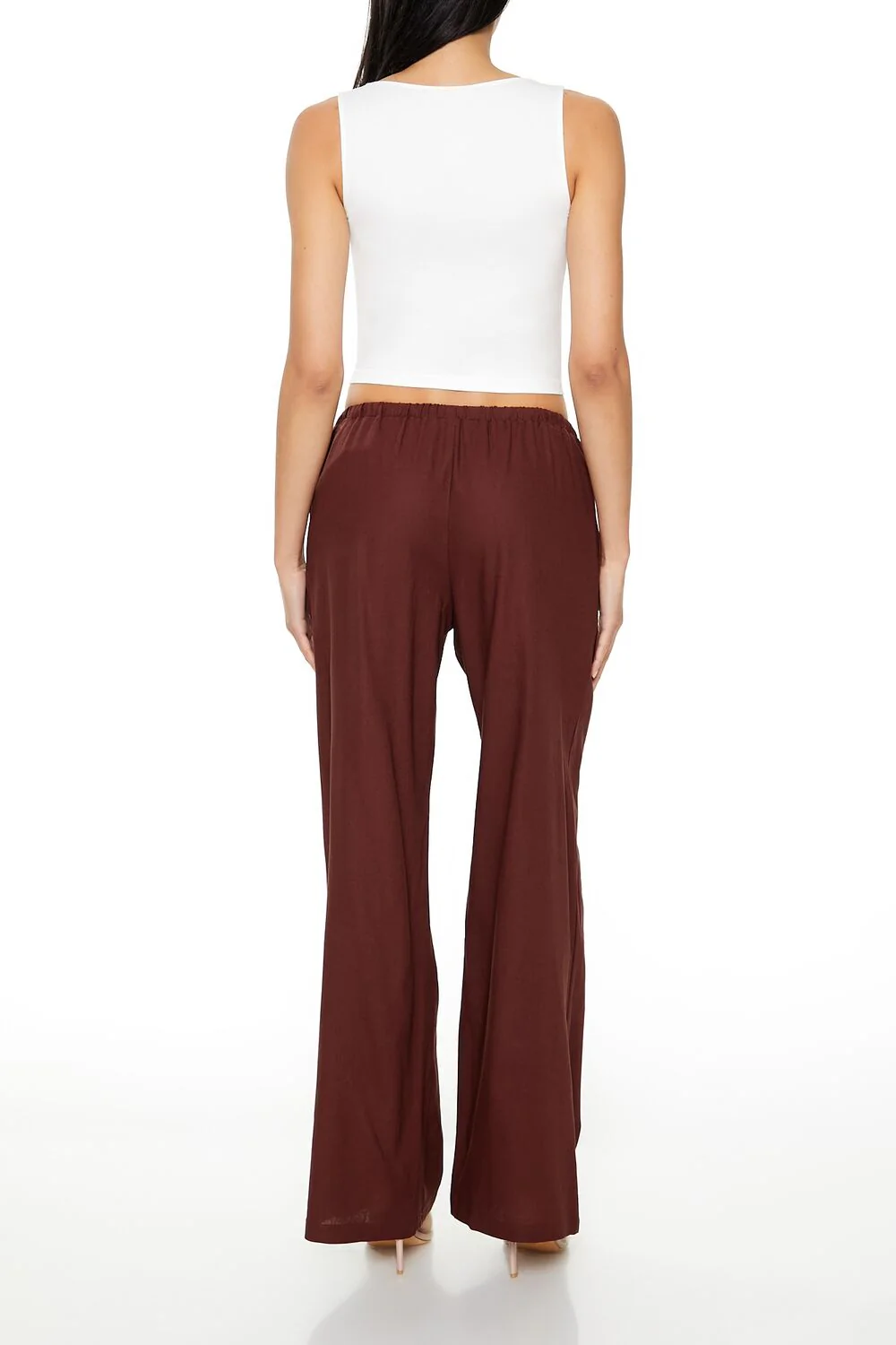 Drawstring Wide-Leg Pants - Image 10