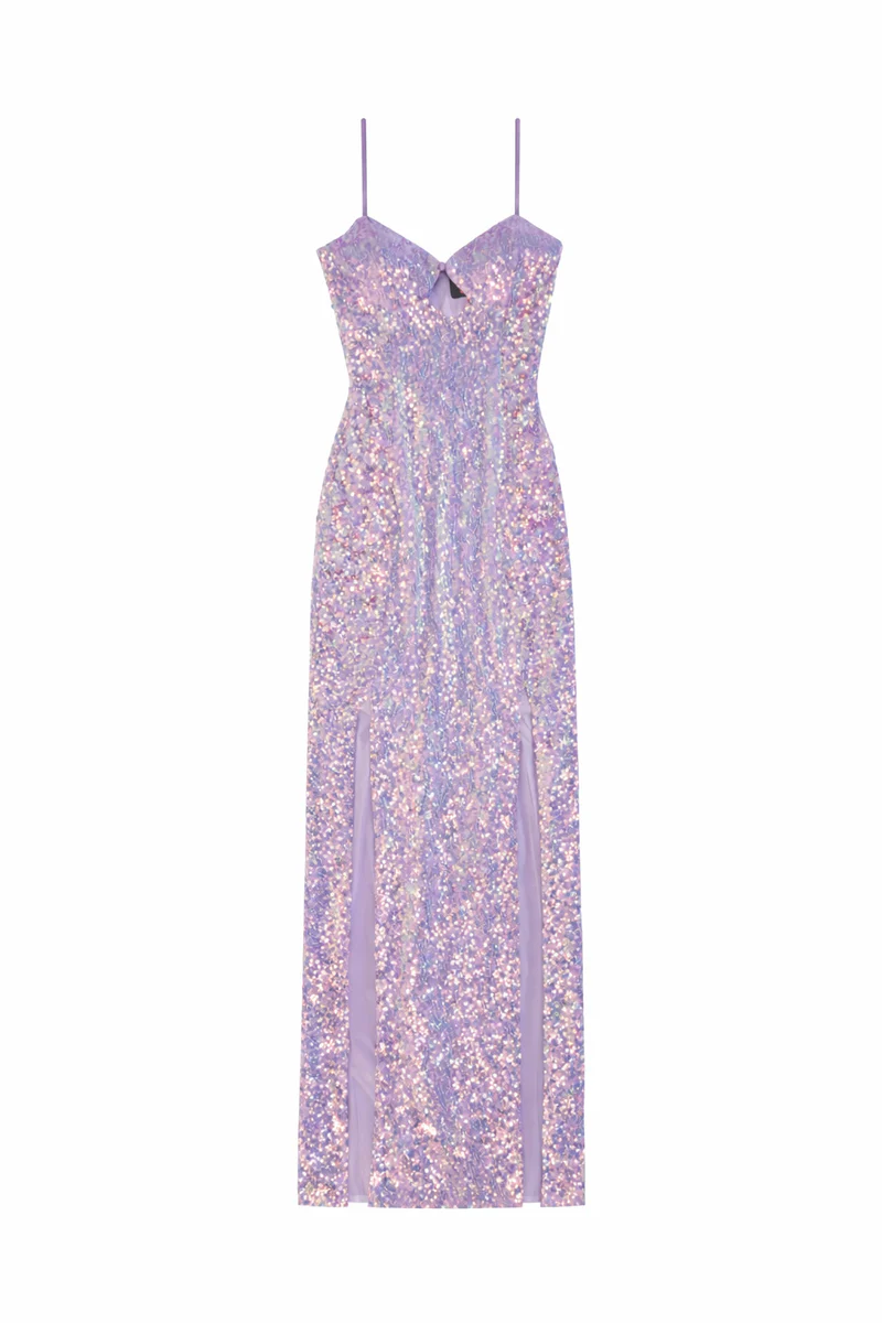 Sequined Cutout Maxi Dress - Image 3
