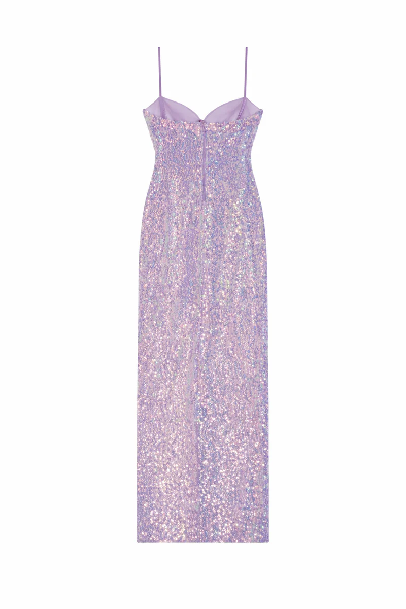 Sequined Cutout Maxi Dress - Image 4
