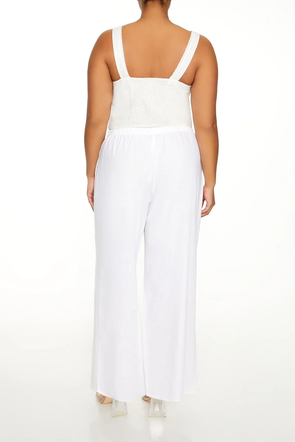 Plus Size Wide-Leg Drawstring Pants - Image 4
