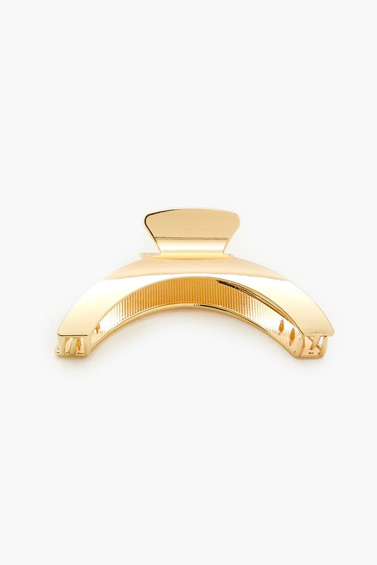 Curved Metal Claw Hair Clip - Image 4