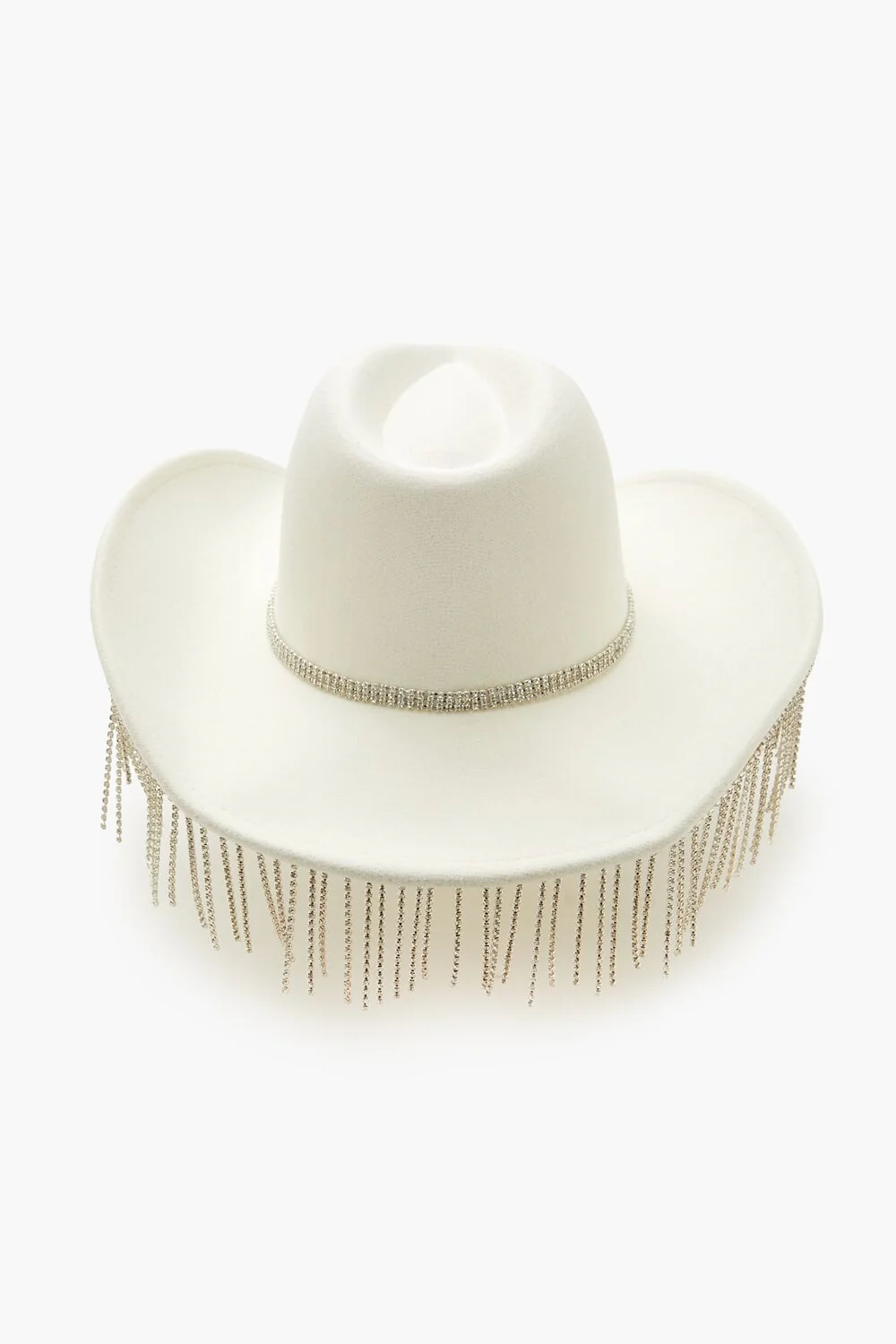 Rhinestone Fringe Cowboy Hat - Image 4