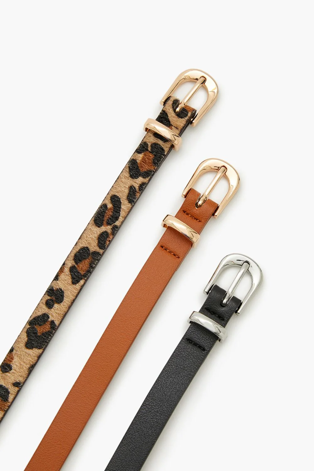 Thin Faux Leather Belt Set - Image 4