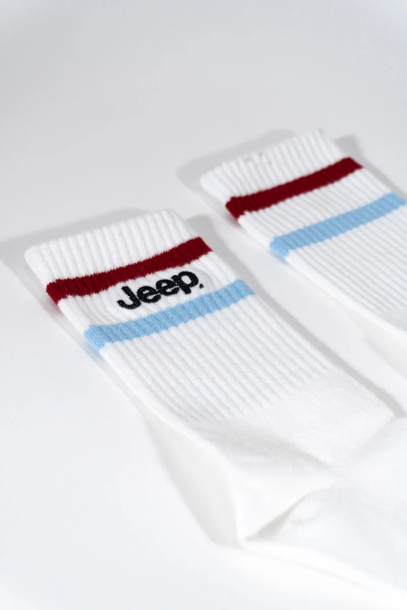 Jeep® Striped Ankle Socks - Image 2