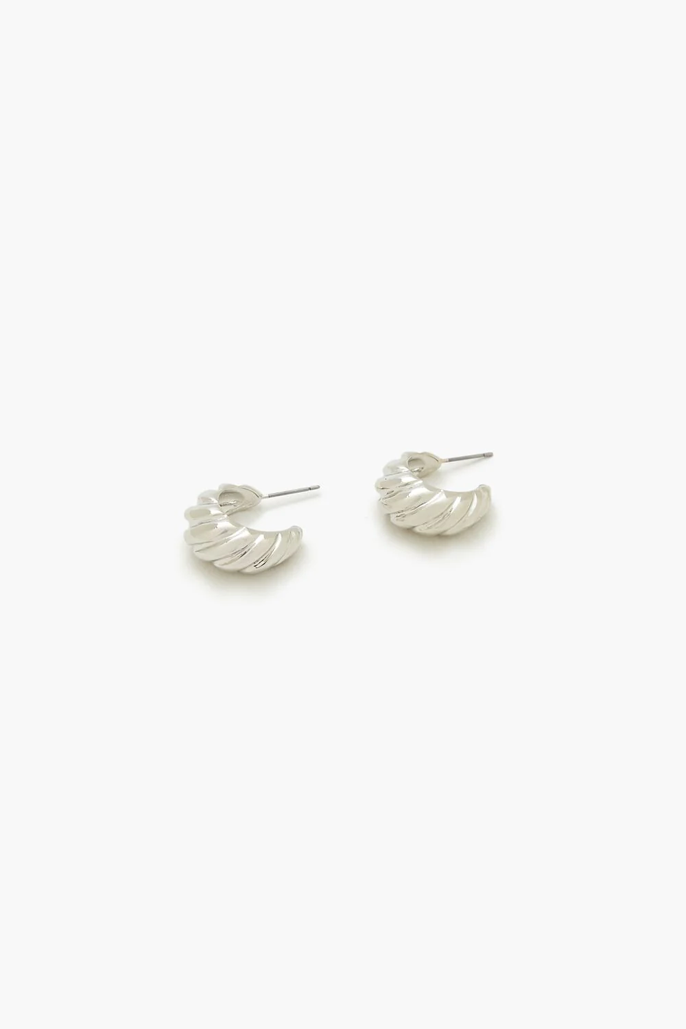 Twisted Hoop Earrings - Image 4