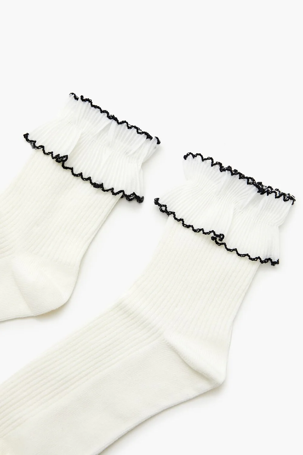 Lettuce-Edge Crew Socks - Image 3