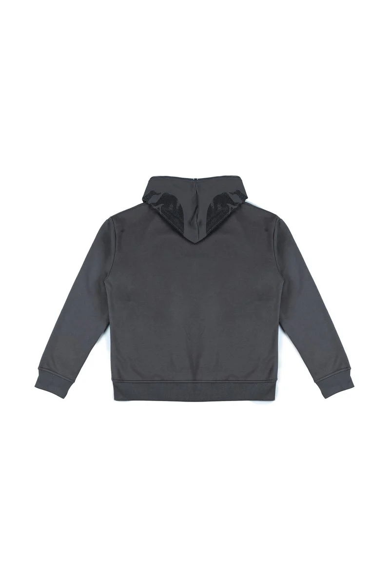 Skeleton Graphic Zip-Up Hoodie - Image 5
