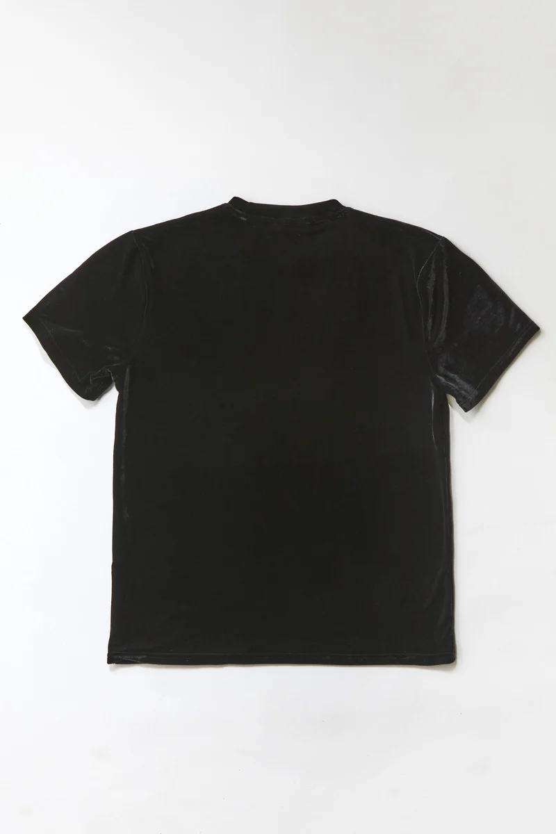 Velvet Crew Neck Tee - Image 12