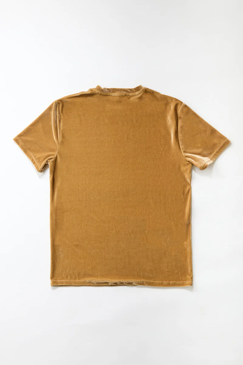 Velvet Crew Neck Tee - Image 16